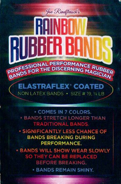 Joe Rindfleisch's Rainbow Rubber Bands (Rainbow Pack) by Joe Rindfleisch