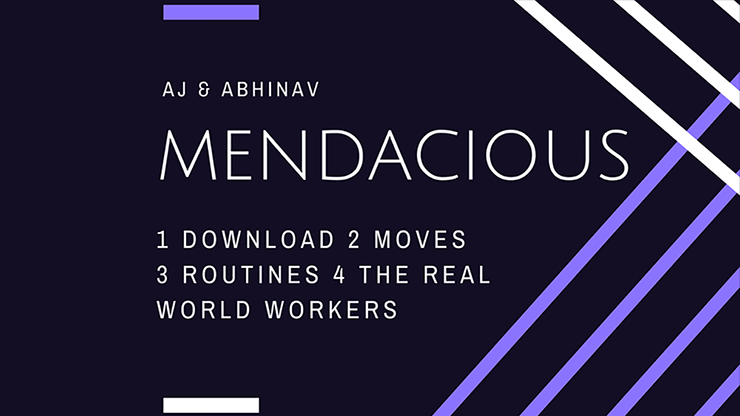 MENDACIOUS by AJ and Abhinav