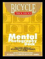 Mental Photography Deck Bicycle (Red)