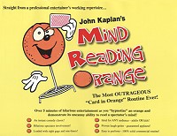 Mind Reading Orange by John Kaplan