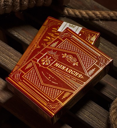 Monarch Playing Cards [Red] v2 by Theory11