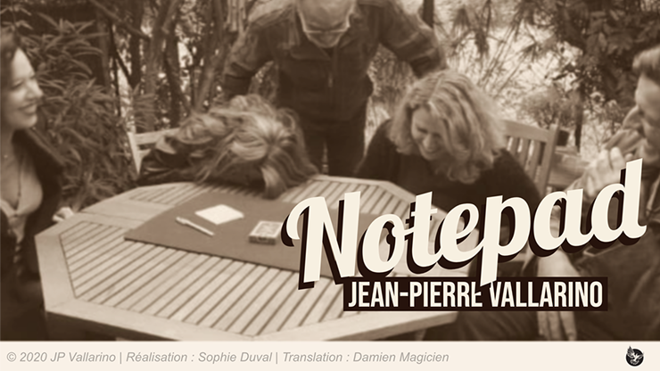 The Notepad by Jean-Pierre Vallarino