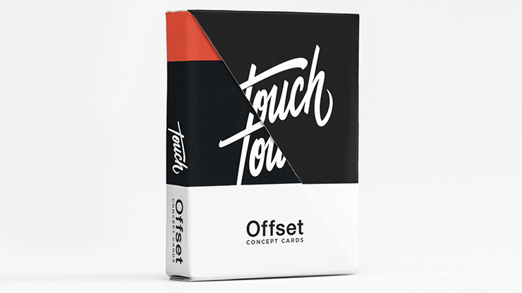 Offset Orange Concept Playing Cards by Cardistry Touch