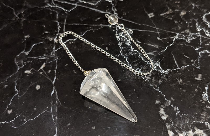 ペンデュラム カットクリスタル マジックショップ ストリートマジシャン ストリートマジック専門手品通販