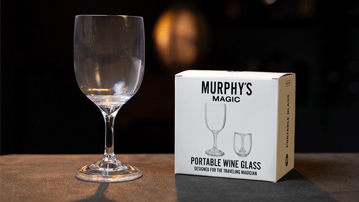 Portable Wine Glass Set by Murphy\'s Magic