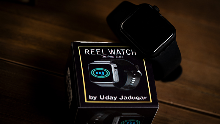 REEL WATCH (Titanium Black) (KEVLAR) by Uday Jadugar