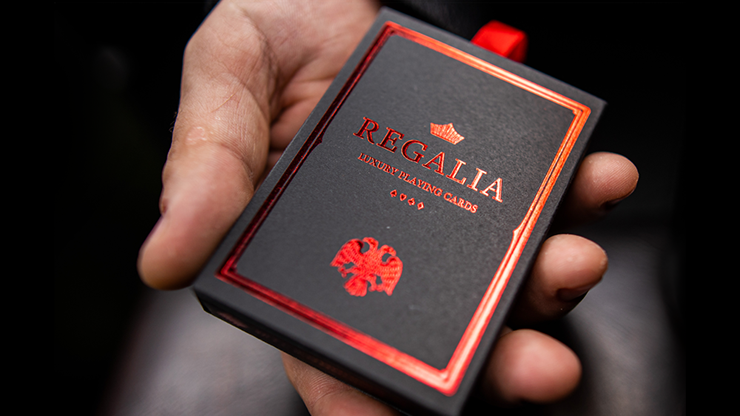 Regalia (Red) Playing Cards (Signature Edition) by Shin Lim