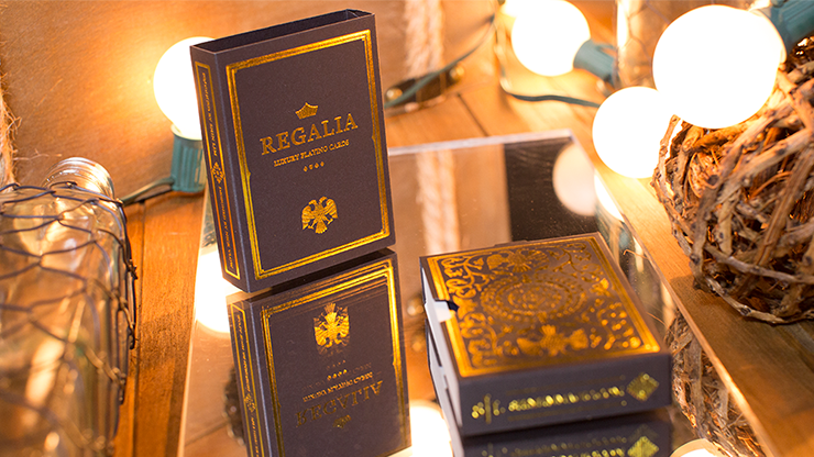 Regalia (Black) Playing Cards by Shin Lim