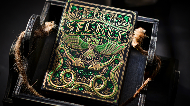 The Secret (Emerald Edition) Playing Cards by Riffle Shuffle