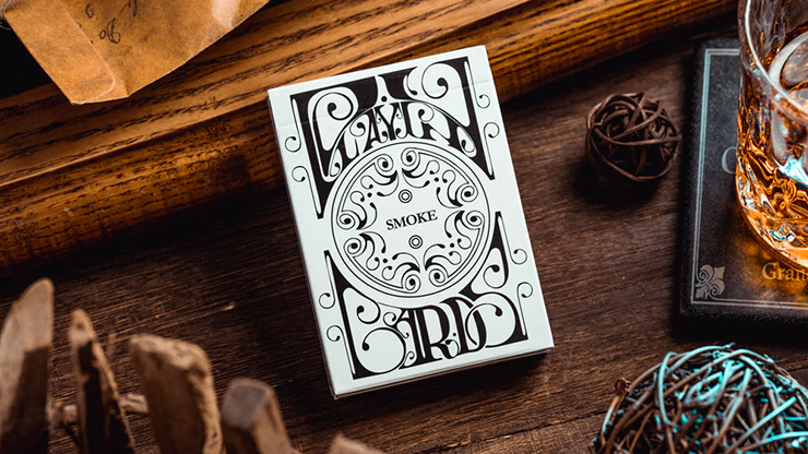Smoke & Mirrors V8 (Silver) Standard Edition Playing Cards by Dan 