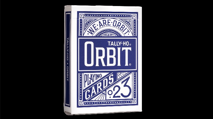 Tally Ho x Orbit (Blue) Playing Cards