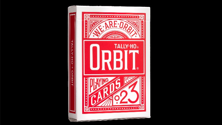 Tally Ho x Orbit (Red) Playing Cards