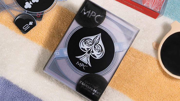 Transparent Playing Cards (Black) by MPC