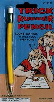 Trick Rubber Pencil