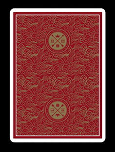 Visa Playing Cards (Red) by Patrick Kun and Alex Pandrea