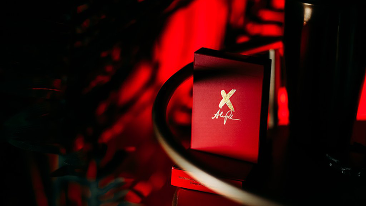 X Deck (Red) Signature Edition Playing Cards by Alex Pandrea