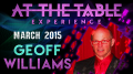 At the Table Live Lecture - Geoff Williams 3/25/2015 - video DOWNLOAD