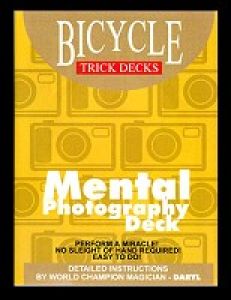 Mental Photography Deck Bicycle (Blue)