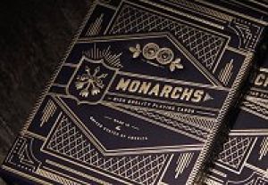 Monarch Playing Cards [Navy] by Theory11