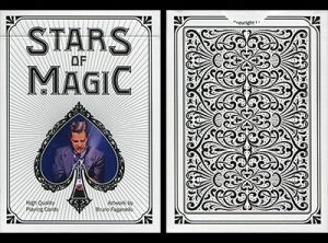 Stars of Magic Playing Cards (White)