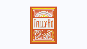 Tally-Ho Autumn Circle Back Playing Cards