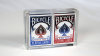 Bicycle Rider Back Mini Limited Edition (2 Pack With Foil Tucks In Carat Case) by US Playing Card Co