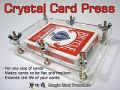 Crystal Card Press by Hondo