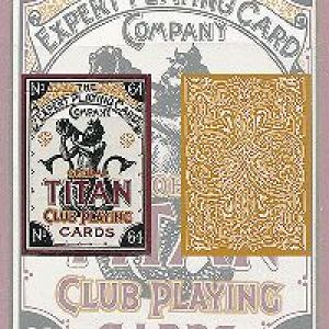 Global Titans (Gold) by The Expert Playing Card Co.