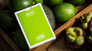 Quality Bee Lime Green Playing Cards by USPCC